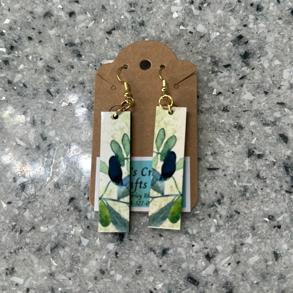 Floral Dangle Earrings